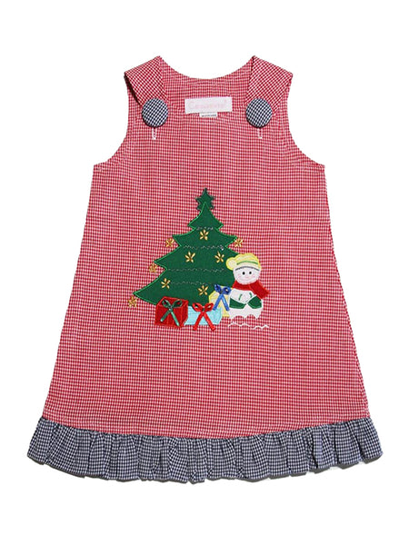 Girls christmas outlet jumper dress