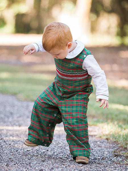 Boy tartan sale christmas outfit