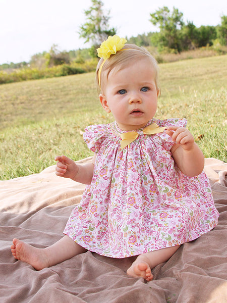 Smocked best sale newborn gowns